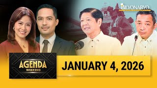 Weekend Agenda | January 4, 2026