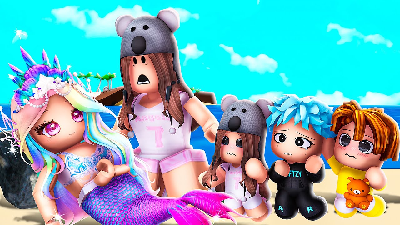 We Found a Lost BABY MERMAID at the SEA..(Brookhaven)