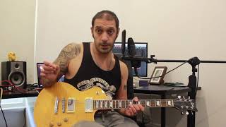 How to play ‘Deathmask Divine’ by The Black Dahlia Murder Guitar Solo Lesson w/tabs