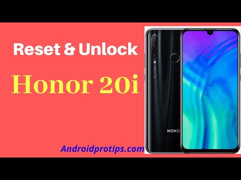 How to Reset & Unlock Honor 20i