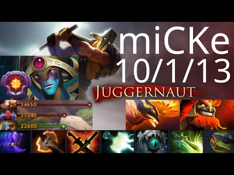 miCKe mid Juggernaut vs PL, Mars, Razor - [A] vs Liquid g1 DreamLeague dota2