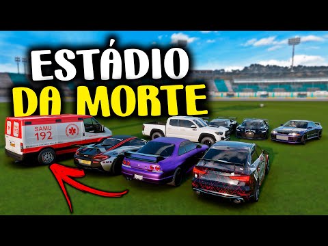 DESTRUIÇÃO NO ESTÁDIO DA MORTE - AGORA TA DIFERENTE - FORZA HORIZON 5 GAMEPLAY