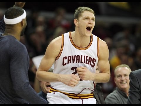 Timofey Mozgov Full Highlights 11.08.2015 vs Pacers 9 Pts, 6 Rebs, First Three as a Cavalier