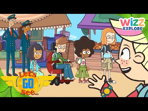 @LetsGoSee - Episode 1 | Explore Ancient Egypt! | Exploration for Kids | @WizzExplore