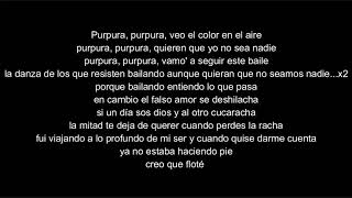 WOS - PURPURA LETRA