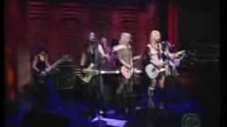 Courtney Love feat. Emilie Autumn @ Letterman