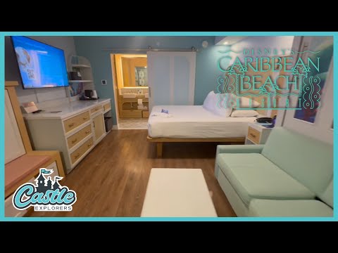 Disney's Caribbean Beach Resort Room Tour Walkthrough | Walt Disney World Resort
