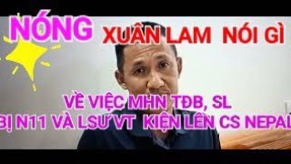 WHAT DOES X.LAM SAY ABOUT THE NEPAL POLICE REQUESTING MHN_TDB,_SL TO REMOVE THE IMAGE OF MONK MTU...