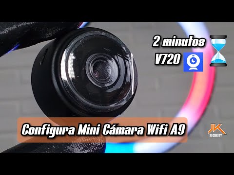 🤯Como configurar Mini Cámara Wifi A9 aplicación v720 Android en solo 2 minutos Paso a Paso 2023