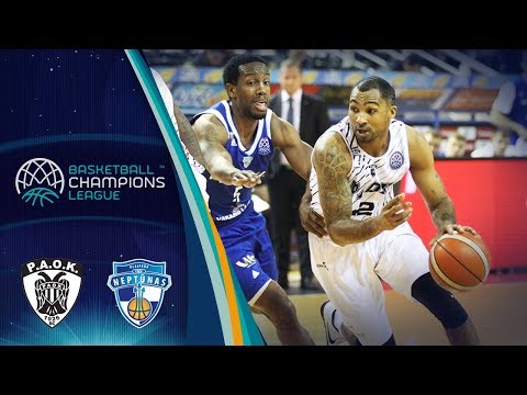 PAOK v Neptunas Klaipeda - Highlights - Basketball Champions League 2017-18