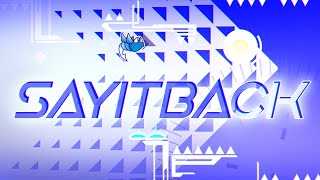 Cover art for SAYITBACK