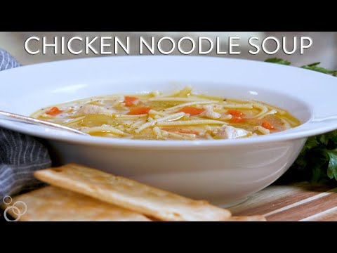 Gluten Free Homemade Chicken Noodle Soup