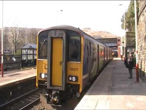 MARSDEN RAILWAY STATION WEST YORKSHIRE ENGLAND UK
