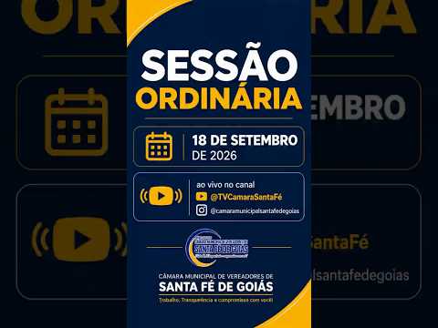 Sessão Ordinária 18 de Setembro