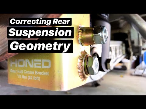 Installing Honed Developments Rear Roll Centre Brackets on Project Civic EK