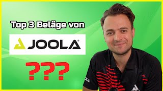Top 3 Tischtennisbeläge von JOOLA