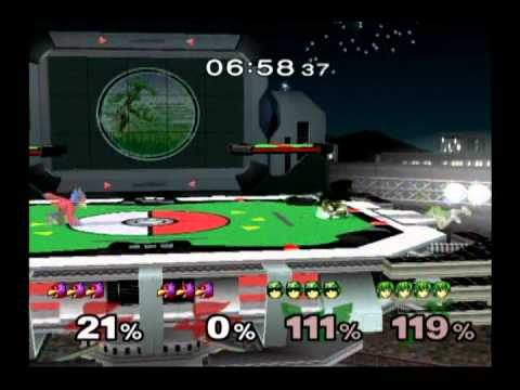 Mancave Smashfest: Losers Semi-Finals: Mouf[P1]/RGB[P2] vs. TSC[P3]/Velox[P4]