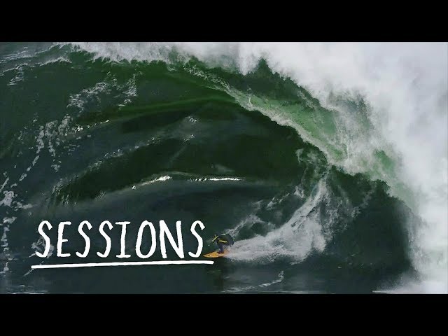 Russell Bierke Battles a Heavy Day at Shipstern Bluff | Sessions