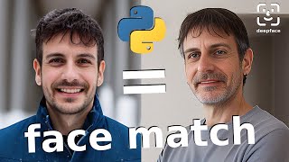 Download the video "Face recognition and face matching with Python and DeepFace | Facial analysis | Computer vision"