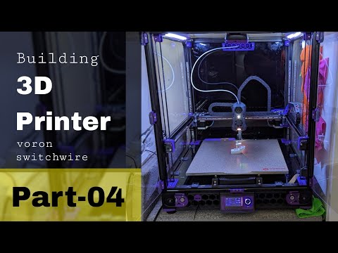 Building 3Dprinter voron switchwire//part-04 #rail #block #voron #ender