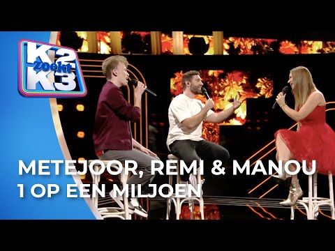 Metejoor, Remi & Manou // 1 Op Een Miljoen // Studioshow 3 | K2 zoekt K3