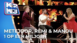 Metejoor, Remi &amp; Manou // 1 Op Een Miljoen // Studioshow 3 | K2 zoekt K3