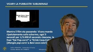VICARY: Pubblicità subliminale