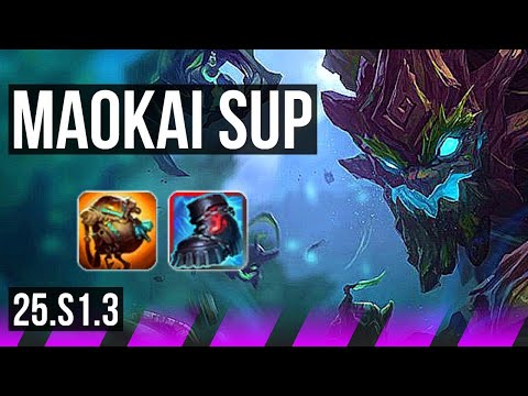 MAOKAI & Corki vs BRAND & Jinx (SUP) | KR Master | 25.S1.3