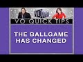 Carlos Alazraqui The VO Ballgame Has Changed