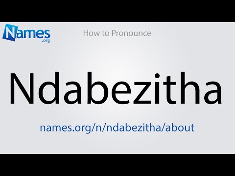 What Does The Name Ndabezitha Mean