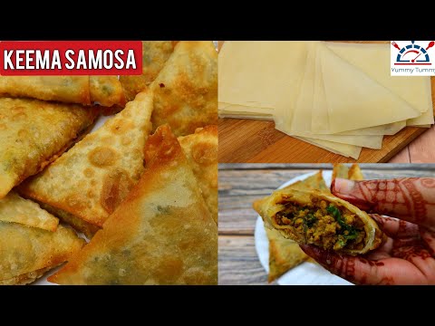 Sri Lankan Samosa | Keema Samosa |  Sri Lankan Short Eats | Samosa Sheets