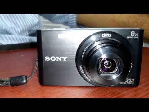 Sony CyberShot DSCW830 20.1 MP Digital Camera Unboxing & Review!
