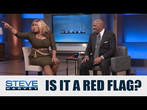 Stevie Wonder can see that’s a red flag! || STEVE HARVEY