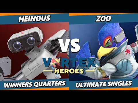 Vortex Heroes - Heinous (ROB) Vs. Zoo (Falco) SSBU Ultimate Tournament