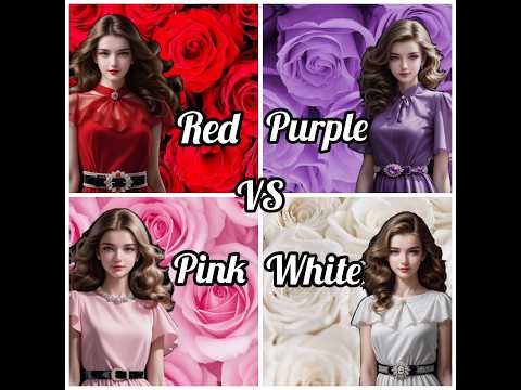 Red vs Purple vs Pink vs White