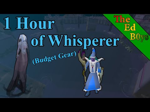 1 Hour of Whisperer | OSRS Budget Gear Whisperer Examples