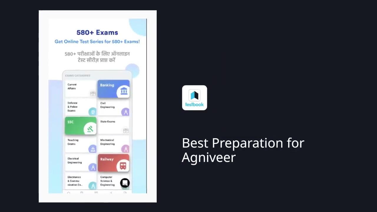 testbook exam Preparation app .