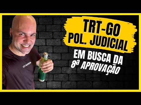 Prova TRT GO - agente da polícia judicial