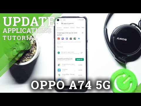 How to Update Apps on OPPO A74 5G – Application Actualizations