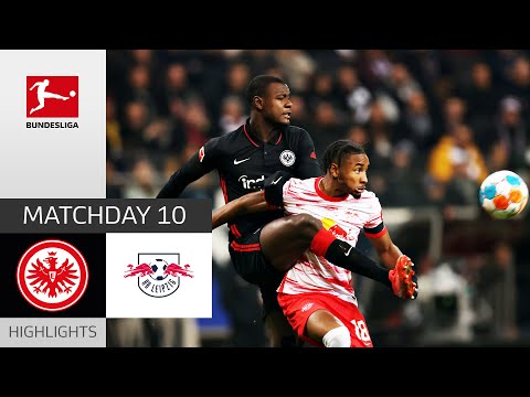 Eintracht Frankfurt - RB Leipzig 1-1 | Highlights | Matchday 10 – Bundesliga 2021/22