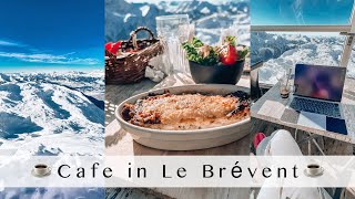 [Chamonix vlog] ブレヴァンにある絶景山カフェ☕️ リモートワーカーにもおすすめ💻💘