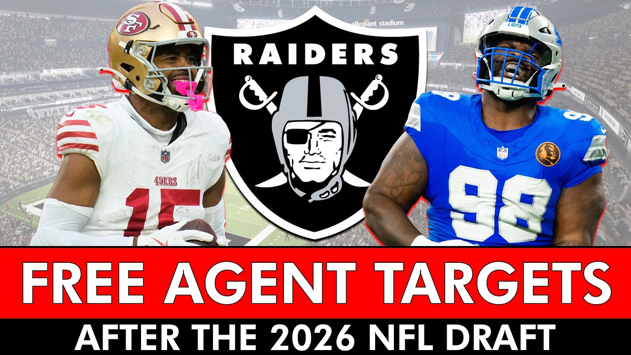Raiders Free Agent Targets After The 2026 NFL Draft