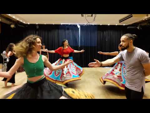 Dervish turner | tanoura workshop with KAREEM GAD
