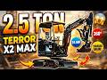  Typhon Terror X2 Max 2.5 Ton Excavator | 24.4HP Yanmar Engine Review 