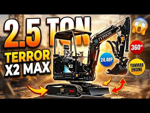 Mini excavator product walkaround video