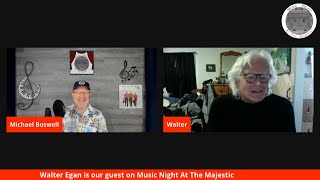 Walter Egan Talks Magnet &amp; Steel, Stevie Nicks, Eminem &amp; More On Music Night At The Majestic
