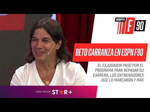 "DE BOCA NO TENÉS QUE IRTE PORQUE NO VOLVÉS MÁS": Beto Carranza MANO A MANO en F90