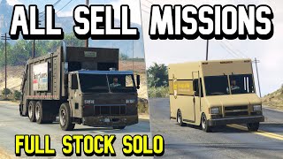Gta 5 All MC Business Sell Missions Solo Full Stock