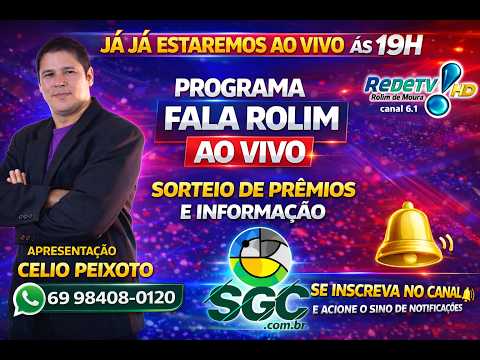 📺PROGRAMA FALA ROLIM  12/06/2026