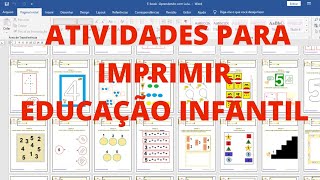 Prova De Matemática 4 Ano Para Imprimir Word